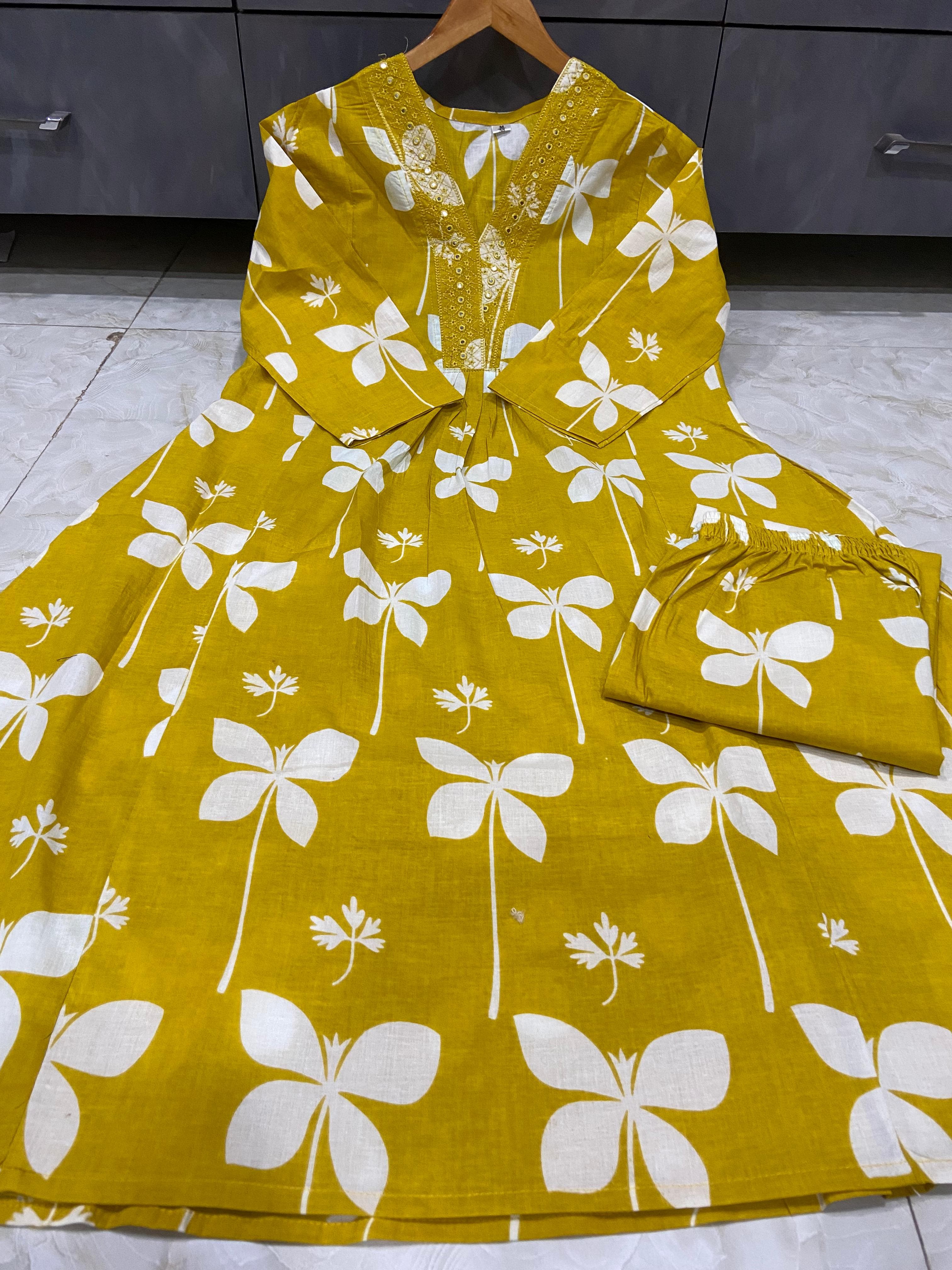 Mustard Butterfly Co-ord Set