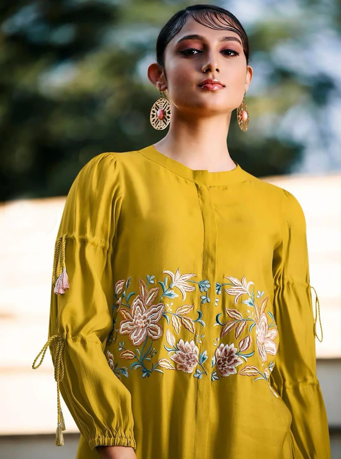 Sunshine Yellow Floral Co-ord Set
