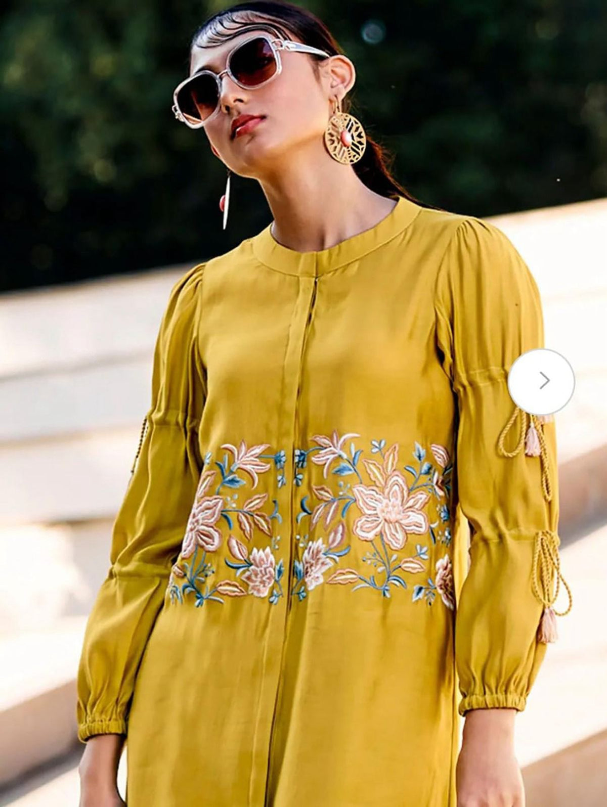 Sunshine Yellow Floral Co-ord Set