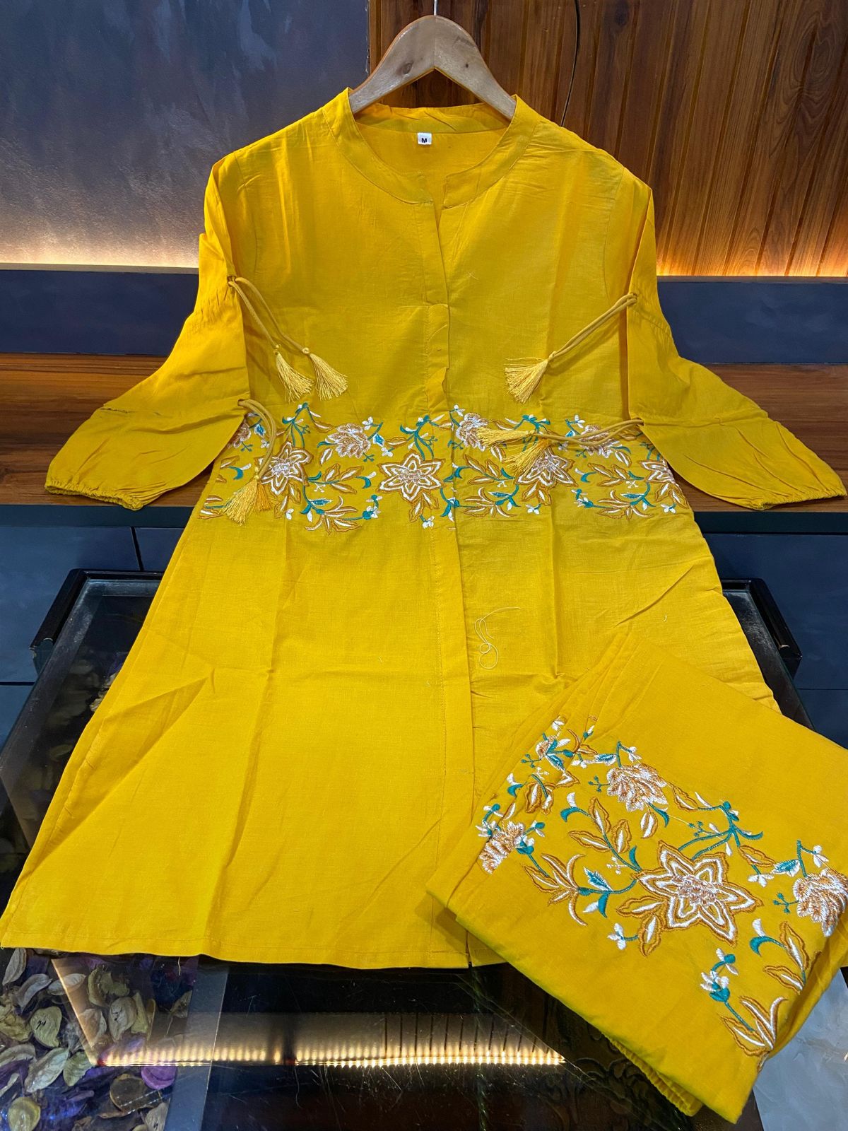 Sunshine Yellow Floral Co-ord Set