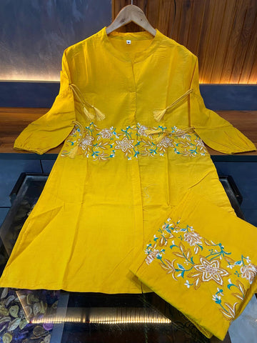 Sunshine Yellow Floral Co-ord Set