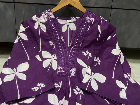 Deep Plum Butterfly Co-ord Set